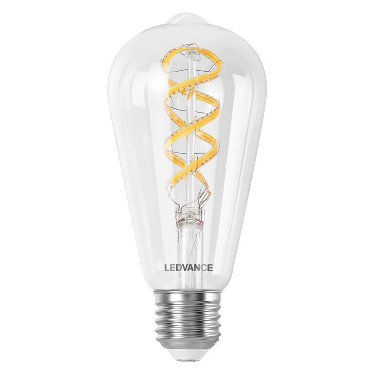Osram / Ledvance LED Filament Smart+ Multicolor Edison ST klar 320° 4,8-40W/827…865 RGBW einstellbar 470lm E27 220-240V dimmbar