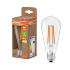 Osram / Ledvance LED Filament Edison ST klar 300° UltraEfficient 3,8-60W/827 warmweiß 806lm E27 220-240V