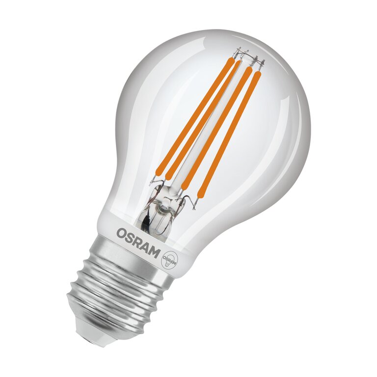 Osram / Ledvance LED Star Classic A klar 320° MotionSensor 7,3-60W/827 warmweiß 806lm E27 220-240V