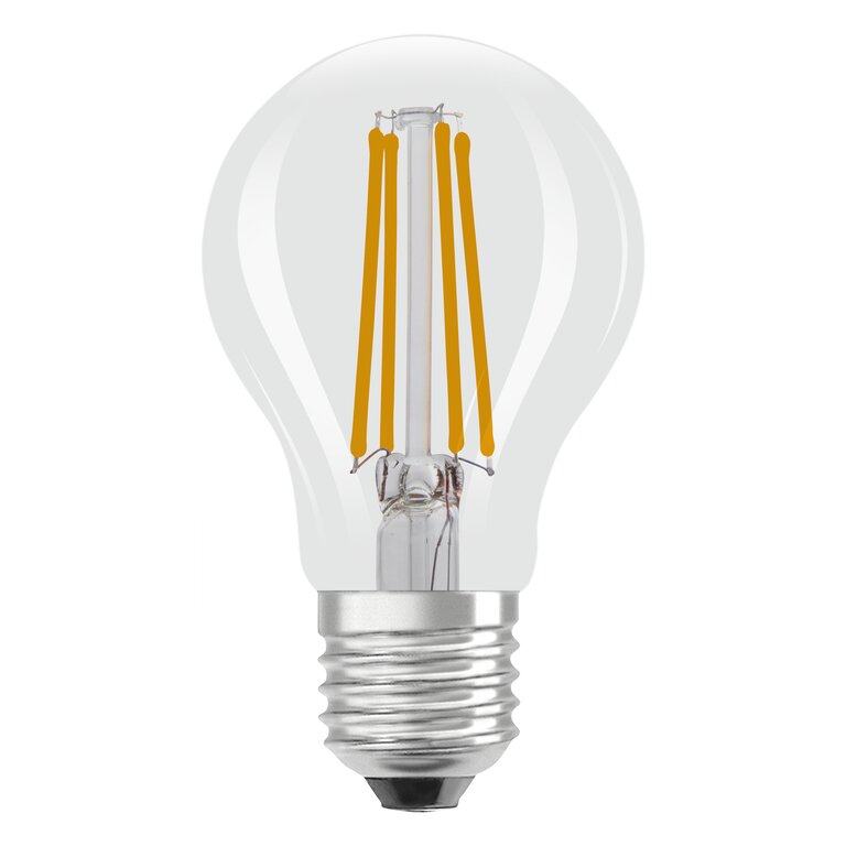 Osram / Ledvance LED Filament Classic A klar 300° Superior UltraEfficient 3,8-60W/827 warmweiß 806lm E27 220-240V
