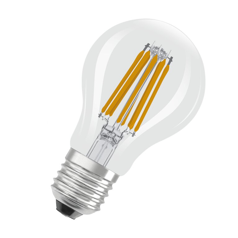 Osram / Ledvance LED Filament Classic A klar 300° UltraEfficient 7,2-100W/827 warmweiß 1521lm E27 220-240V
