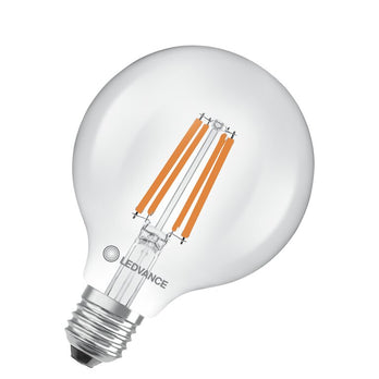 Osram / Ledvance LED Filament Globe G95 klar 300° Superior UltraEfficient 3,8-60W/827 warmweiß 806lm E27 220-240V
