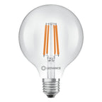 Osram / Ledvance LED Filament Globe G95 klar 300° Superior UltraEfficient 3,8-60W/827 warmweiß 806lm E27 220-240V