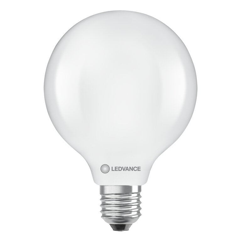 Osram / Ledvance LED Filament Globe G95 matt 300° Superior UltraEfficient 3,8-60W/827 warmweiß 806lm E27 220-240V