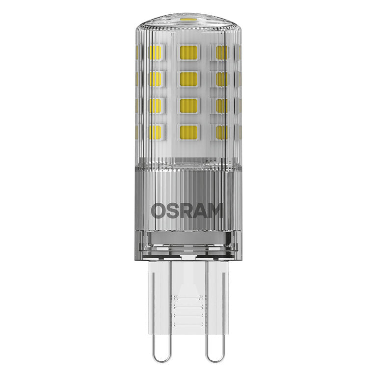 Osram / Ledvance LED Pin klar 320° 4,4-48W/827 warmweiß 600lm G9 220-240V dimmbar