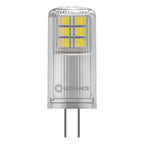 Osram / Ledvance LED Pin klar 320° Performance 2-20W/827 warmweiß 200lm G4 AC/DC 12V dimmbar