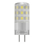 Osram / Ledvance LED Pin klar 320° Performance 3,8-40W/827 warmweiß 470lm GY6.35 AC/DC 12V dimmbar