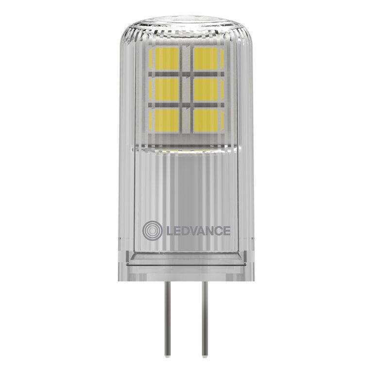 Osram / Ledvance LED Pin klar 320° Performance 2,2-28W/827 warmweiß 300lm G4 AC/DC 12V