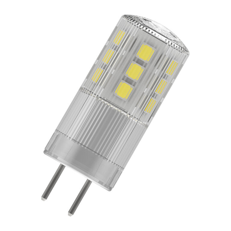 Osram / Ledvance LED Pin klar 320° Performance 3,3-40W/827 warmweiß 470lm GY6.35 AC/DC 12V