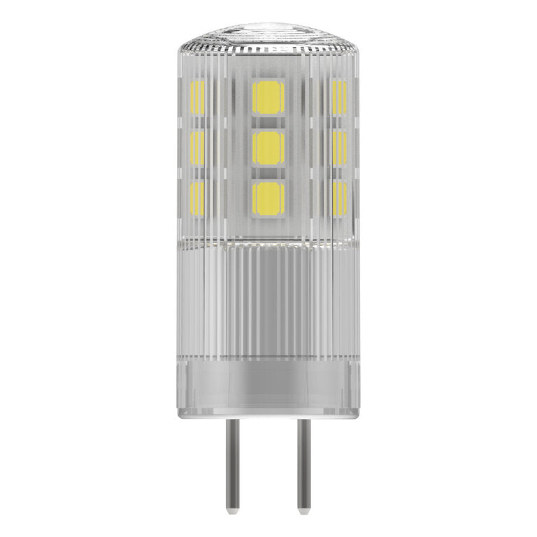 Osram / Ledvance LED Pin klar 320° Performance 3,3-40W/827 warmweiß 470lm GY6.35 AC/DC 12V