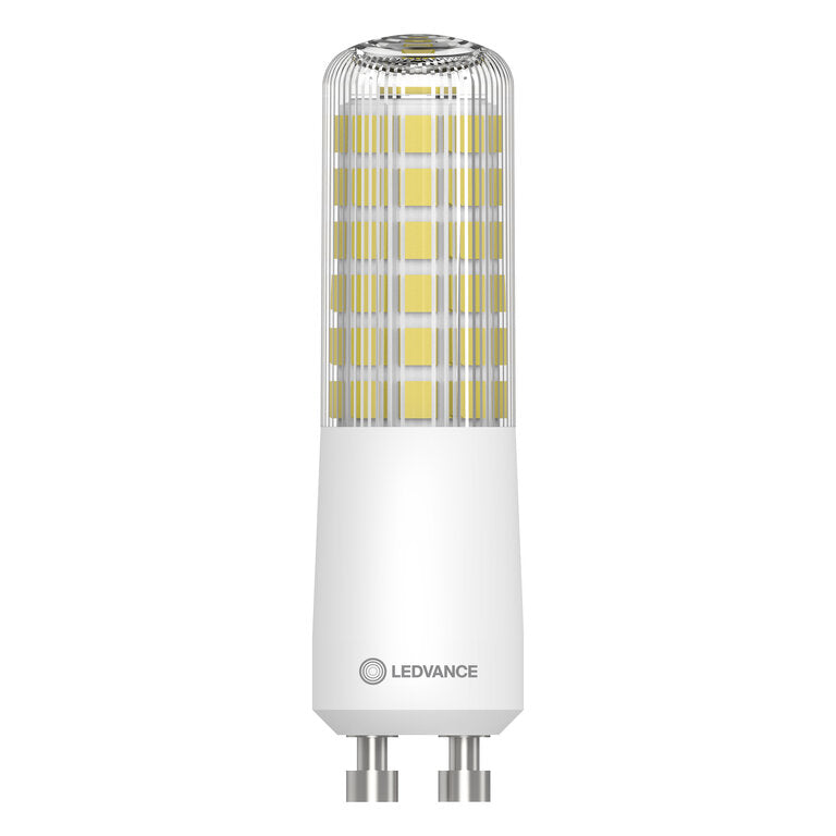 Osram / Ledvance LED Special T Slim T klar 320° 6,5-60W/827 warmweiß 806lm GU10 220-240V 72mm dimmbar