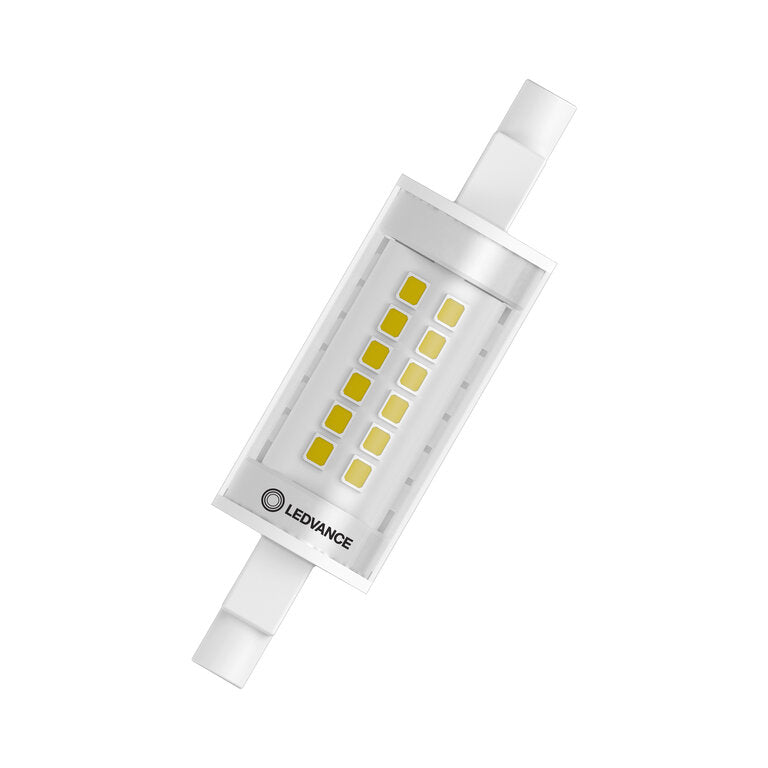 Osram / Ledvance LED Slim Line klar 300° Performance 7-60W/827 warmweiß 806lm R7s 220-240V 78mm