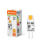 Osram / Ledvance LED Pin Micro klar 320° Performance 1-10W/827 warmweiß 100lm G4 AC/DC 12V