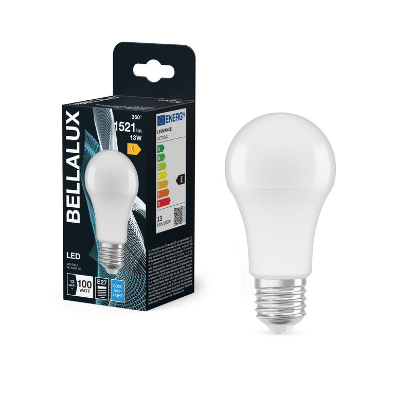 Bellalux / Ledvance LED Star Classic A matt 150° 13-100W/865 tageslichtweiß 1521lm E27 220-240V