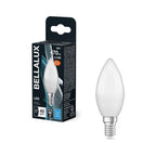 Bellalux / Ledvance LED Star Kerze B matt 220° 4,9-40W/865 tageslichtweiß 470lm E14 220-240V