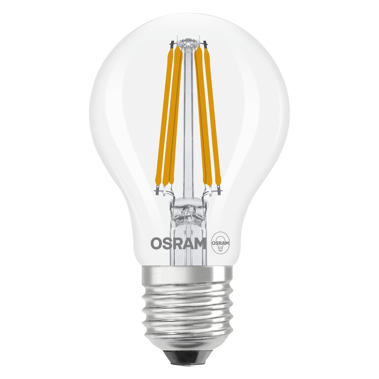 Osram / Ledvance LED Filament Classic A klar 300° UltraEfficient 7,2-100W/827 warmweiß 1521lm E27 220-240V 3er Pack