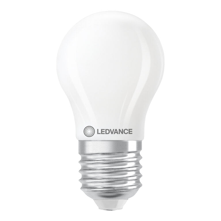 Osram / Ledvance LED Filament Tropfen P matt 320° Performance 3,4-40W/827 warmweiß 470lm E27 220-240V dimmbar