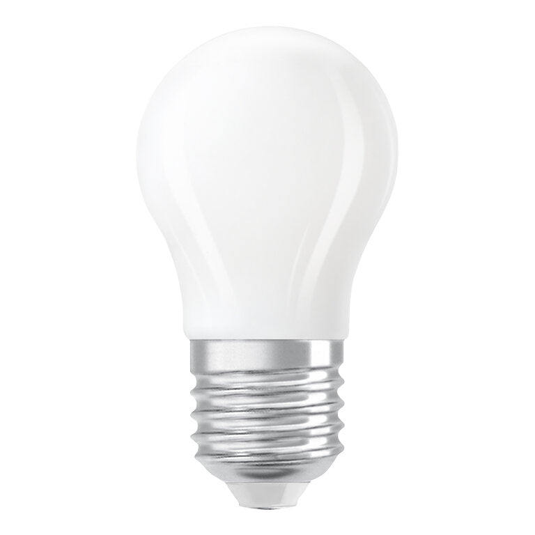 Osram / Ledvance LED Filament Tropfen P matt 320° Performance 3,4-40W/827 warmweiß 470lm E27 220-240V dimmbar