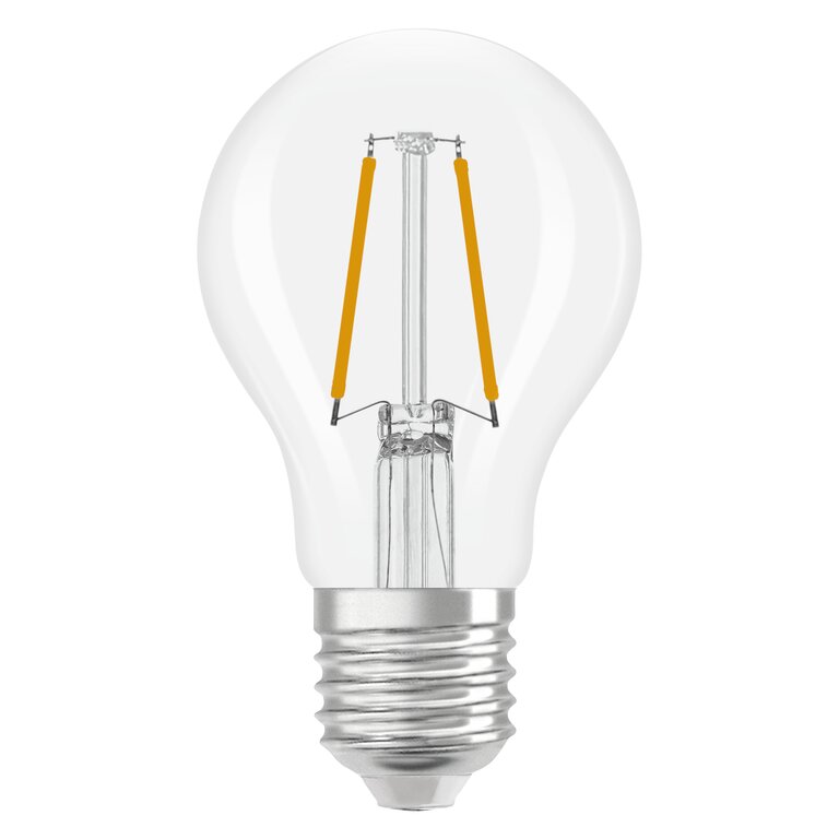 Osram / Ledvance LED Filament Superstar Classic A klar 320° 1,8-25W/827 warmweiß 250lm E27 220-240V dimmbar