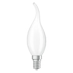 Osram / Ledvance LED Filament Superstar Kerze BA matt Windstoß 320° 3,4-40W/827 warmweiß 470lm E14 220-240V dimmbar