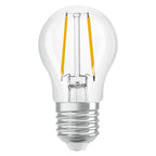 Osram / Ledvance LED Filament Superstar Tropfen P klar 320° 1,8-25W/827 warmweiß 250lm E27 220-240V dimmbar