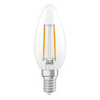 Osram / Ledvance LED Filament Superstar Kerze B klar 320° 1,8-25W/827 warmweiß 250lm E14 220-240V dimmbar