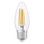 Osram / Ledvance LED Filament Superstar Kerze B klar 320° 3,4-40W/827 warmweiß 470lm E27 220-240V dimmbar