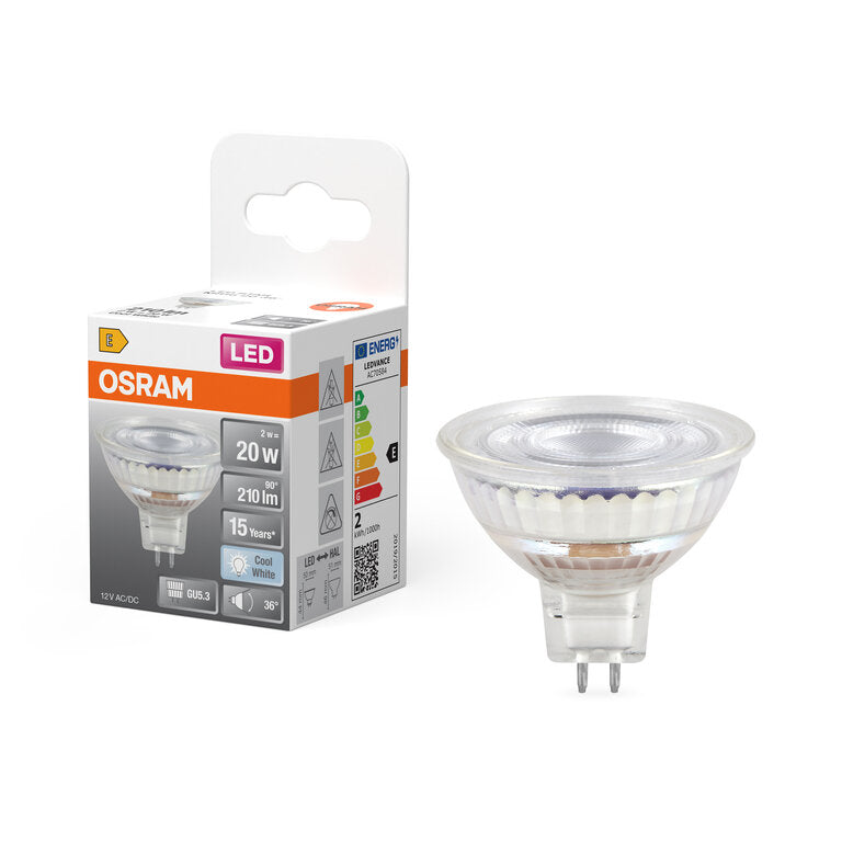 Osram / Ledvance LED Star Spot MR16 36° 2-20W/840 kaltweiß 210lm GU5.3 12V