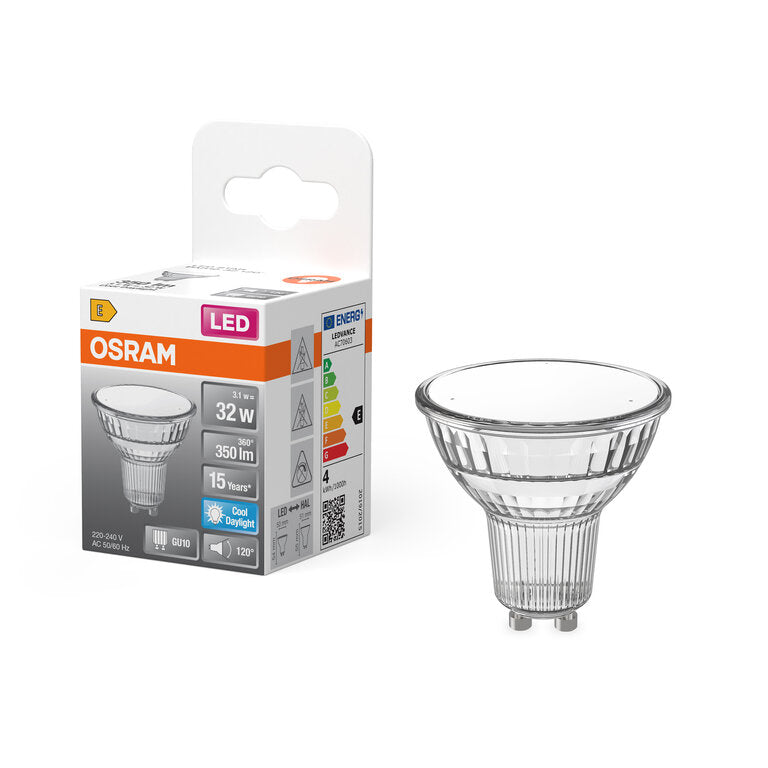 Osram / Ledvance LED Star Spot PAR16 120° 3,1-32 W/865 tageslichtweiß 350lm GU10 220-240V