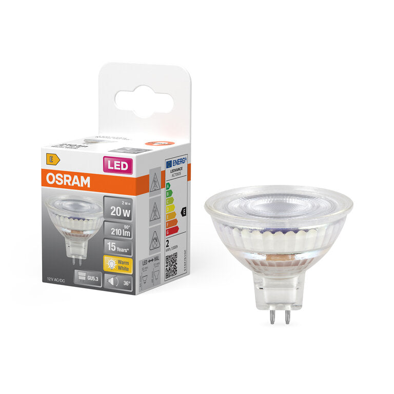Osram / Ledvance LED Star Spot MR16 36° 2-20W/827 warmweiß 210lm GU5.3 12V