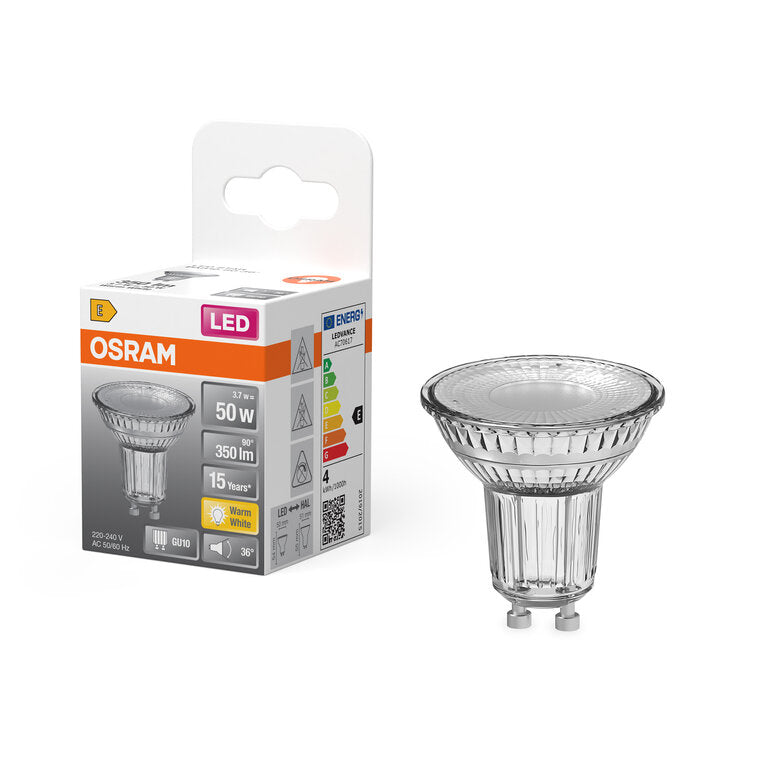 Osram / Ledvance LED Star Spot PAR16 36° 3,7-50W/827 warmweiß 350lm GU10 220-240V