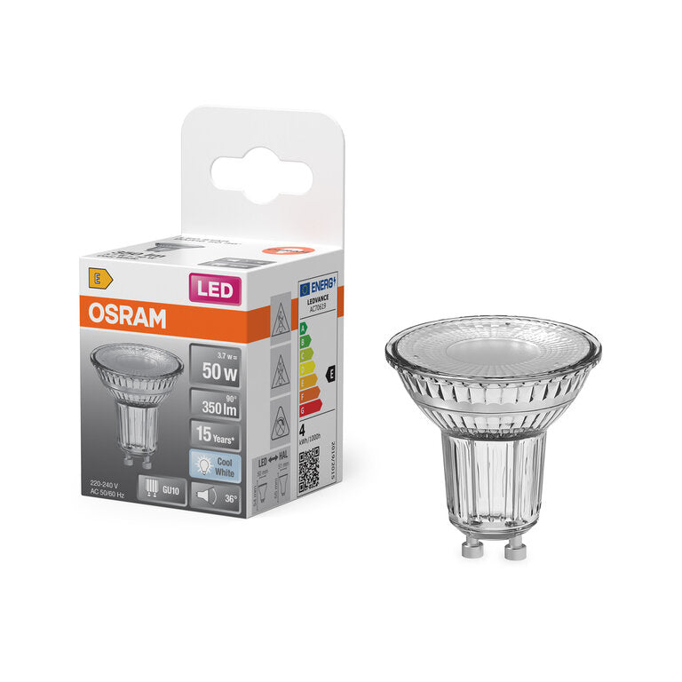 Osram / Ledvance LED Star Spot PAR16 36° 3,7-50W/840 kaltweiß 350lm GU10 220-240V