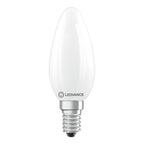 Osram / Ledvance LED Filament Kerze B matt 300° Performance 5,9-60W/827 warmweiß 806lm E14 220-240V dimmbar