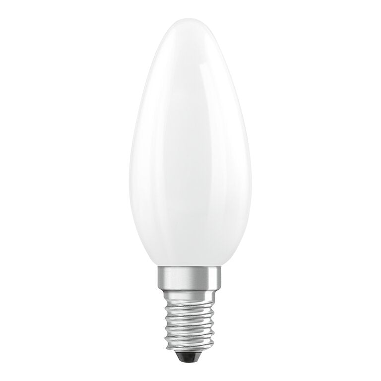 Osram / Ledvance LED Filament Kerze B matt 300° Performance 5,9-60W/827 warmweiß 806lm E14 220-240V dimmbar