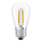 Osram / Ledvance LED Filament Superstar Edison ST klar 320° 3,4-40W/827 warmweiß 470lm E27 220-240V dimmbar