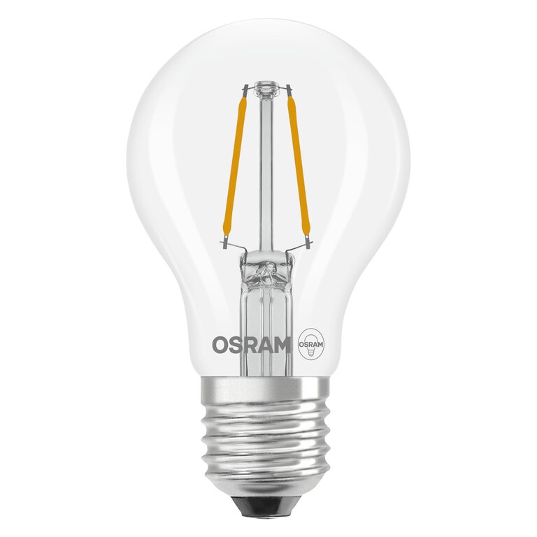 Osram / Ledvance LED Filament Star Classic A klar 300° 1-15W/827 warmweiß 136lm E27 220-240V