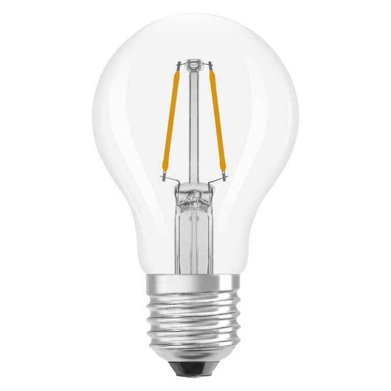 Osram / Ledvance LED Filament Star Classic A klar 300° 1-15W/827 warmweiß 136lm E27 220-240V