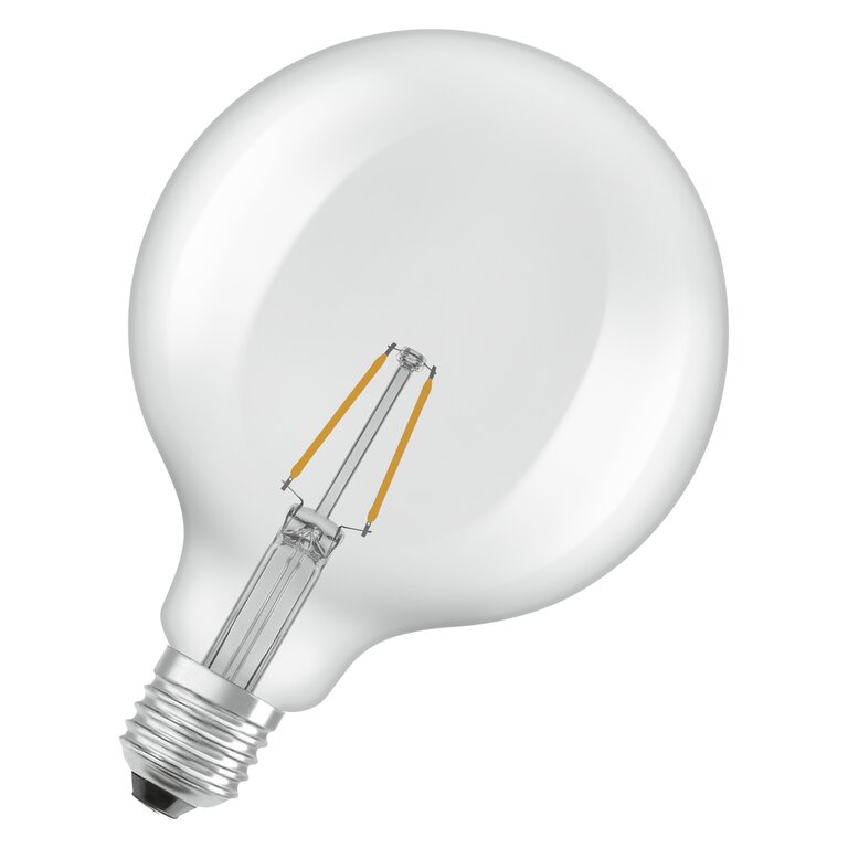 Osram / Ledvance LED Filament Star Globe G125 klar 300° 1,8-25W/827 warmweiß 250lm E27 220-240V