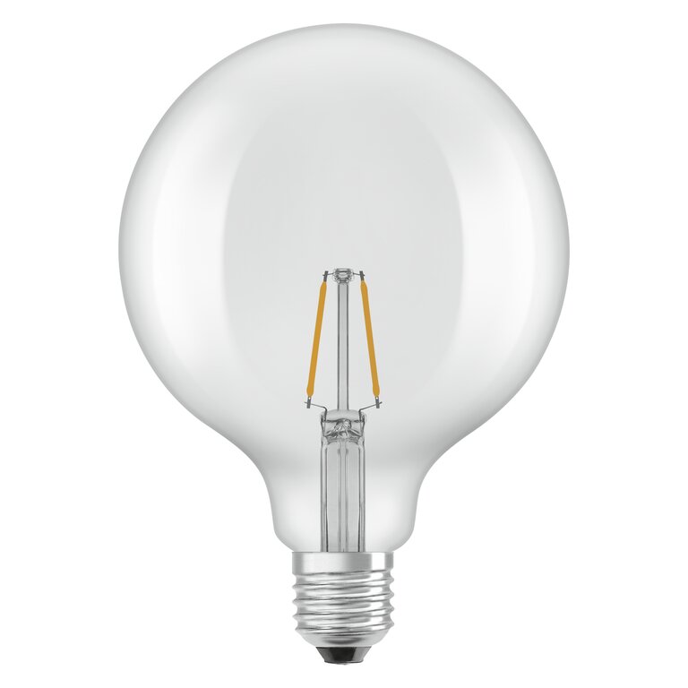 Osram / Ledvance LED Filament Star Globe G125 klar 300° 1,8-25W/827 warmweiß 250lm E27 220-240V