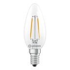 Osram / Ledvance LED Filament Kerze B klar 300° Performance 1,8-25W/827 warmweiß 250lm E14 220-240V
