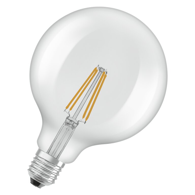 Osram / Ledvance LED Filament Star Globe G125 klar 300° 5,9-60W/827 warmweiß 806lm E27 220-240V