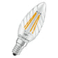 Osram / Ledvance LED Filament Kerze BW klar gedreht 300° Performance 3,4-40W/827 warmweiß 470lm E14 220-240V