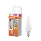 Osram / Ledvance LED Filament Star Kerze B matt 300° 1,8-25W/827 warmweiß 250lm E14 220-240V