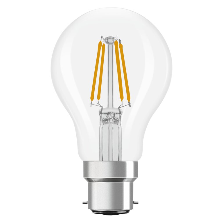 Osram / Ledvance LED Filament Star Classic A klar 300° 3,4-40W/827 warmweiß 470lm B22d 220-240V
