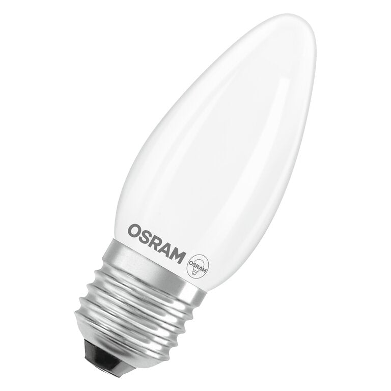 Osram / Ledvance LED Filament Star Kerze B matt 300° 3,4-40W/827 warmweiß 470lm E27 220-240V