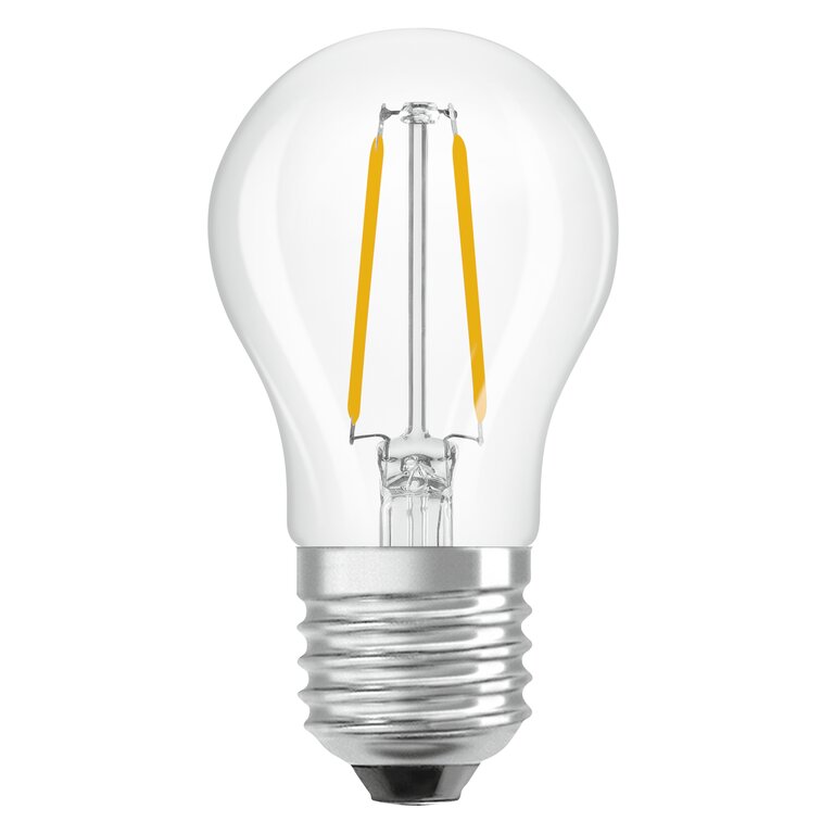 Osram / Ledvance LED Filament Star Tropfen P klar 300° 1,8-25W/840 kaltweiß 250lm E27 220-240V