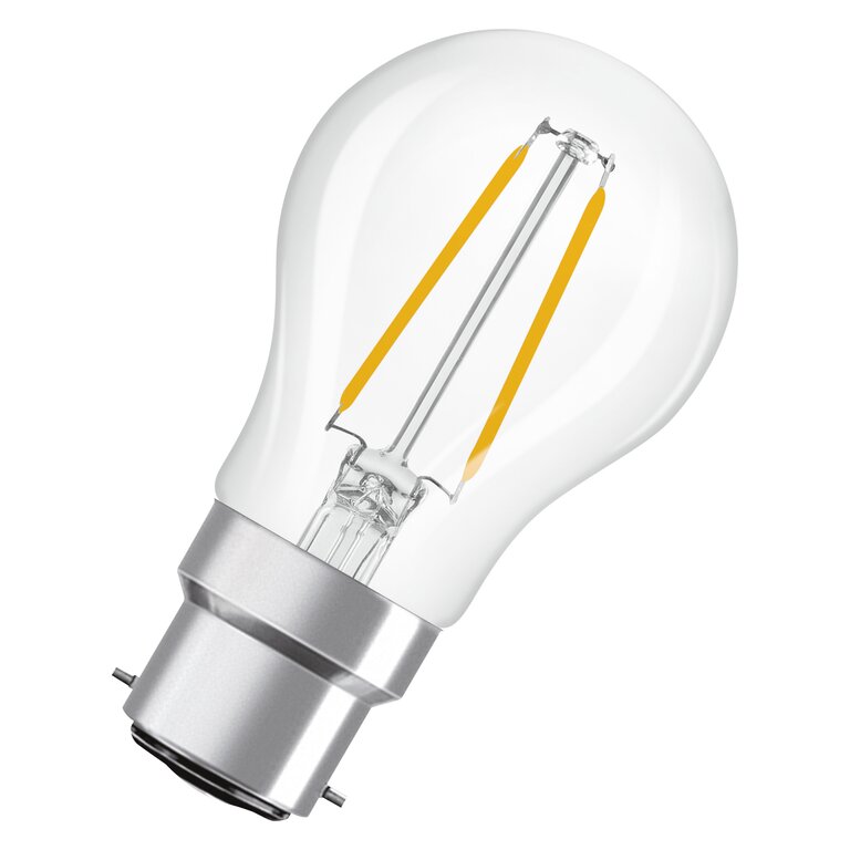 Osram / Ledvance LED Filament Star Tropfen P klar 300° 1,8-25W/827 warmweiß 250lm B22d 220-240V
