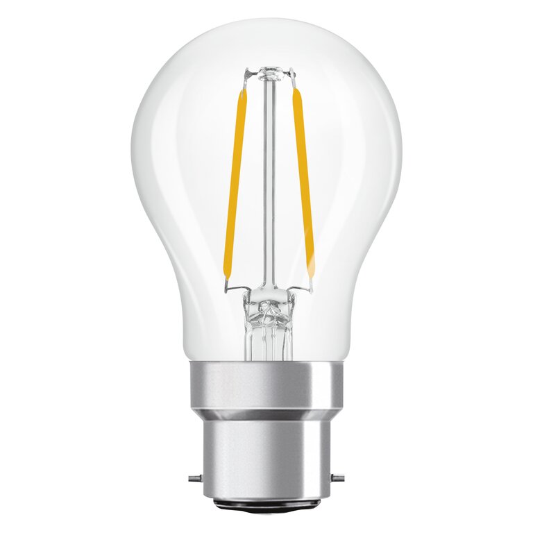 Osram / Ledvance LED Filament Star Tropfen P klar 300° 1,8-25W/827 warmweiß 250lm B22d 220-240V