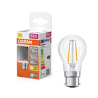Osram / Ledvance LED Filament Star Tropfen P klar 300° 1,8-25W/827 warmweiß 250lm B22d 220-240V