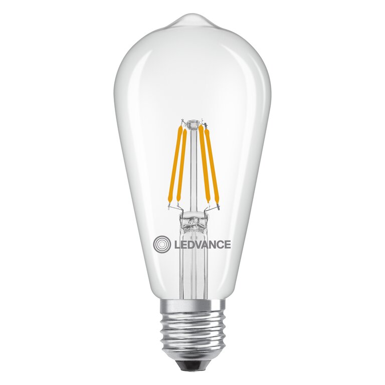 Osram / Ledvance LED Filament Edison ST klar 300° Performance 3,4-40W/827 warmweiß 470lm E27 220-240V